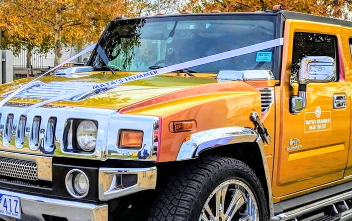 Sunset Jewel Golden Hummer
